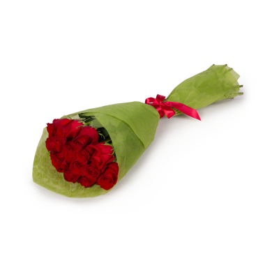 Букет из красных роз в фетре Феодосия Крым