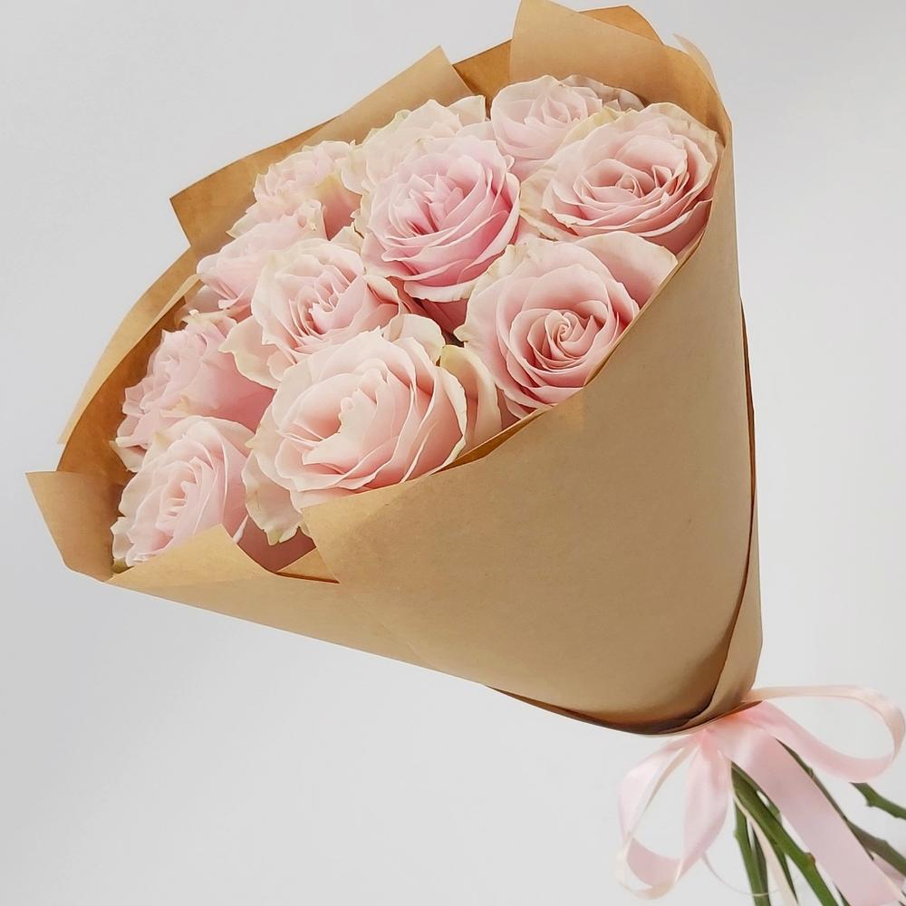 Букет из 11 розовых роз – нежность в каждом лепестке Феодосия Крым