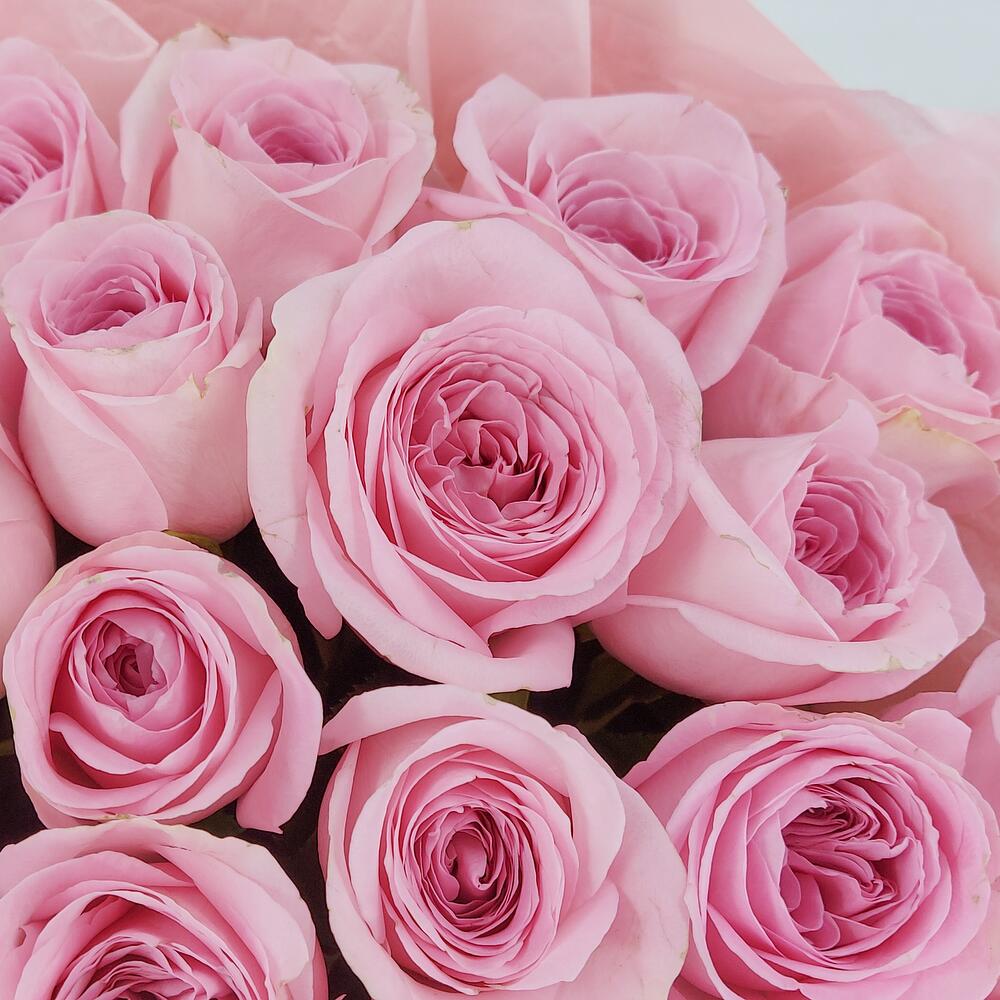 Букет из нежно-розовых роз – элегантность в каждом лепестке Феодосия Крым