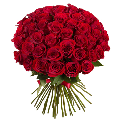 Букет «О, Шарман!» – 51 роскошная эквадорская роза Феодосия Крым