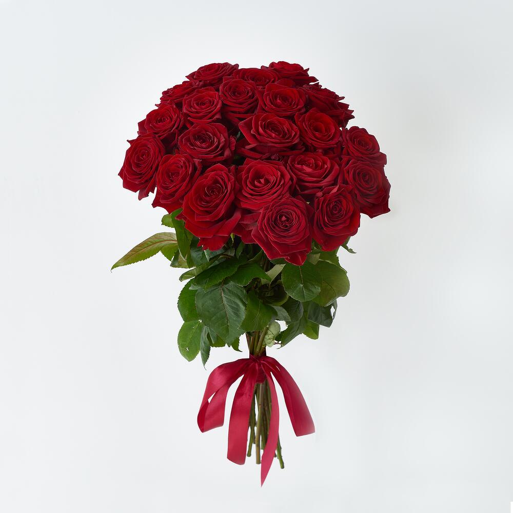 Роскошный букет из 21 красной розы – воплощение искренних чувств Феодосия Крым