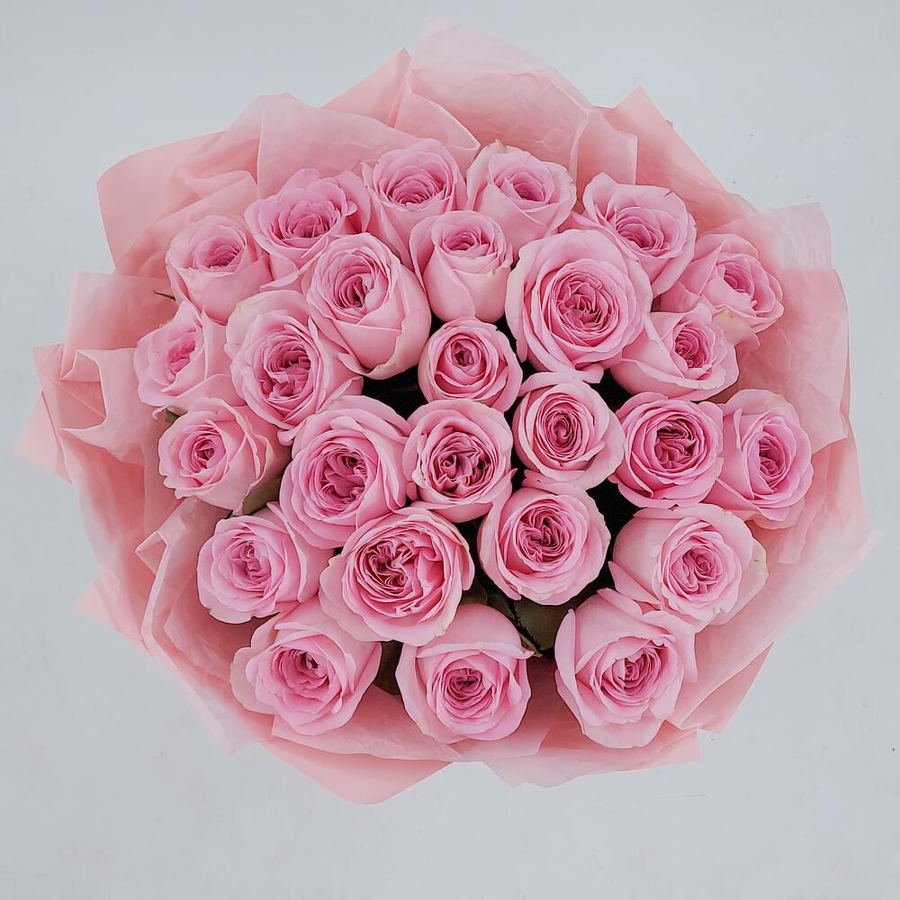 Букет из нежно-розовых роз – элегантность в каждом лепестке Феодосия Крым